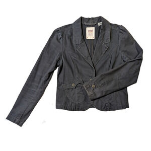 Levi's Vintage Tab Twills Faded Black Denim Blazer